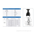 ANSI Cast Rion Bronze Seal Gate Valves